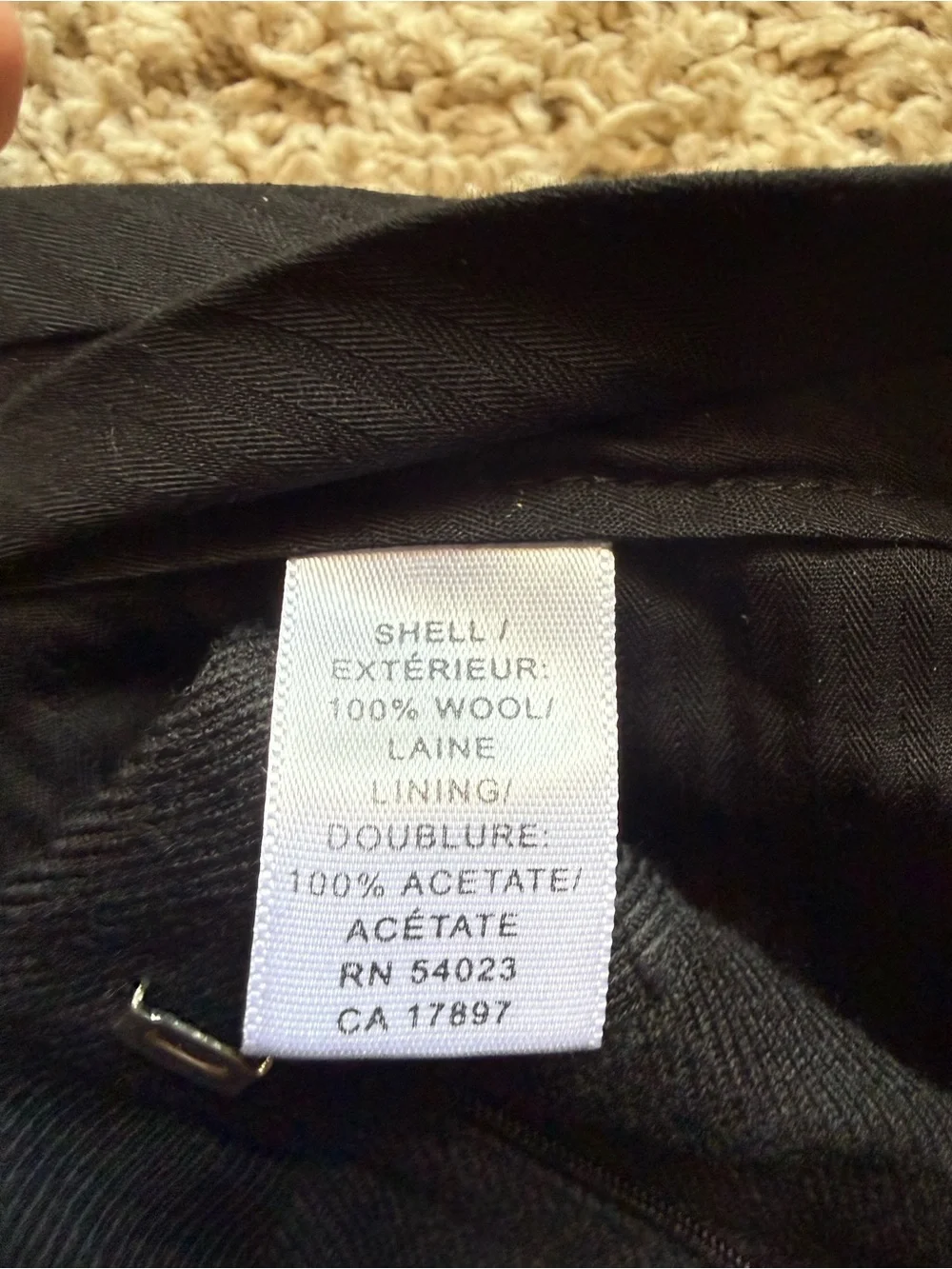 Banana Republic Men's Black Dress Slacks
